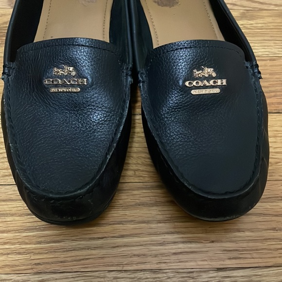 Coach Shoes - Black coach drivers, loafers